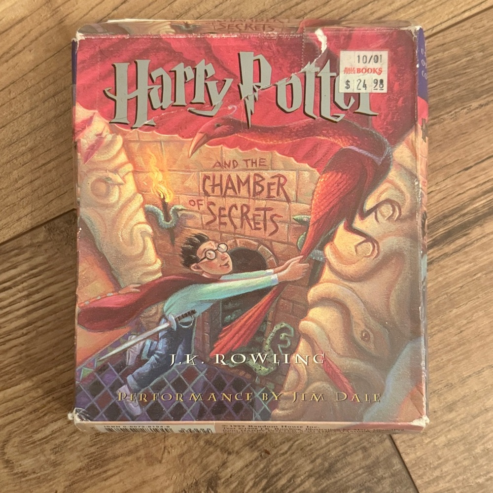 Harry Potter and the Chamber of Secrets [Book 2 Audio CD]  J. K. Rowling 8 discs